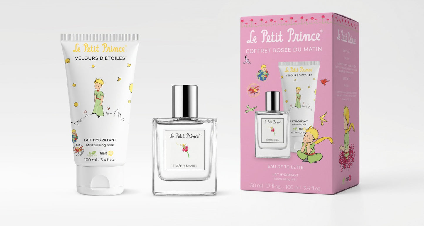 COFFRET ROSÉE DU MATIN - EAU DE TOILETTE 50 ML + LAIT HYDRATANT 100ML
